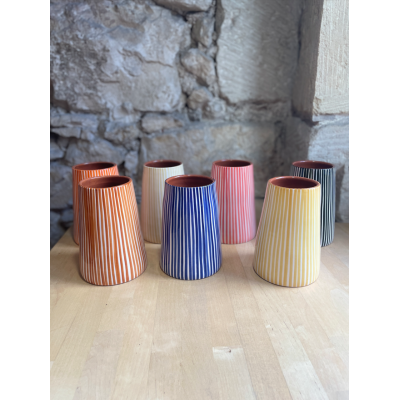 AZUL Concept Store | A Loja da Cerâmica | Moyen vase vulcão listas