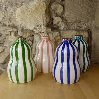 AZUL Concept Store | Casa Cubista | Vase Gourde en terre cuite artisanale