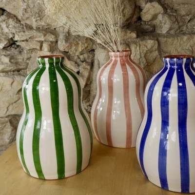 AZUL Concept Store | Casa Cubista | Vase Gourde en terre cuite artisanale