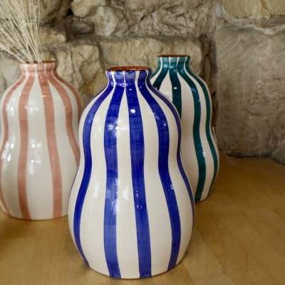 AZUL Concept Store | Casa Cubista | Vase Gourde en terre cuite artisanale