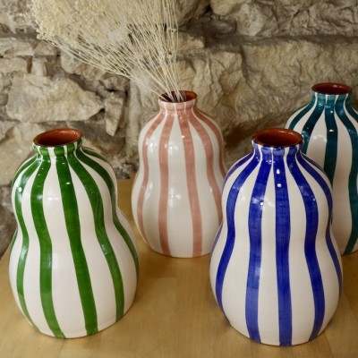 AZUL Concept Store | Casa Cubista | Vase Gourde en terre cuite artisanale