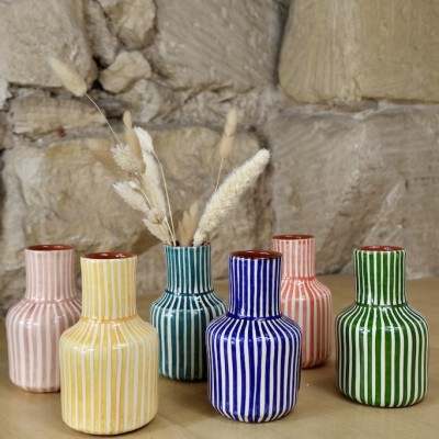 AZUL Concept Store | Casa Cubista | Petit Vase Carafe en terre cuite artisanale