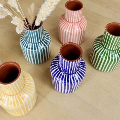 AZUL Concept Store | Casa Cubista | Petit Vase Carafe en terre cuite artisanale