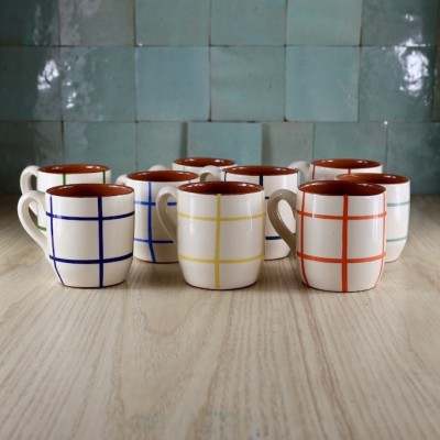 AZUL Concept Store | A Loja da Cerâmica | Petit mug arrondi quadrillé