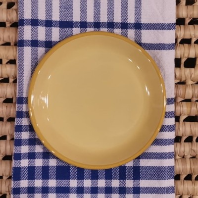 AZUL Concept Store | Elifle | Assiette émaillée Citron & Jaune