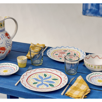 AZUL Concept Store | Costa Nova | Grande Assiette Comporta Summer Bliss