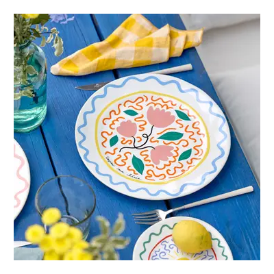 AZUL Concept Store | Costa Nova | Grande Assiette Capri Summer Bliss